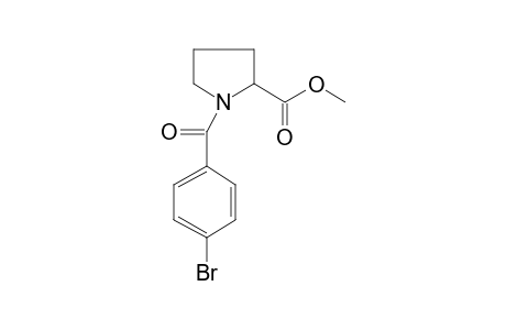 L-Proline, N-(4-bromobenzoyl)-, methyl ester