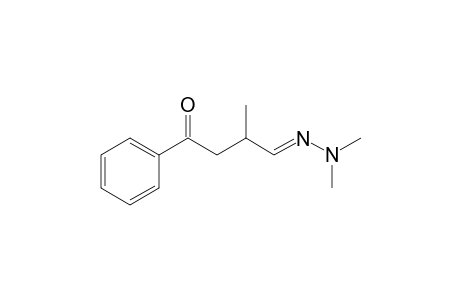2-Methyl-4-oxo-4-phenylbutanal - dimethylhydrazone