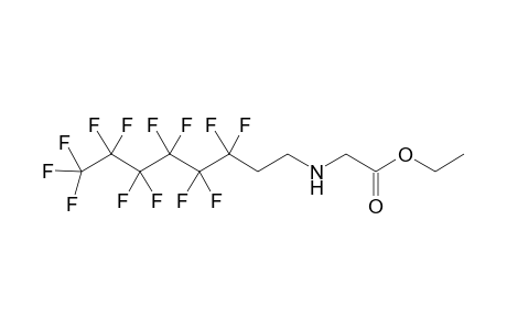 (3,3,4,4,5,5,6,6,7,7,8,8,8-Tridecafluoro-octylamino)-acetic acid ethyl ester
