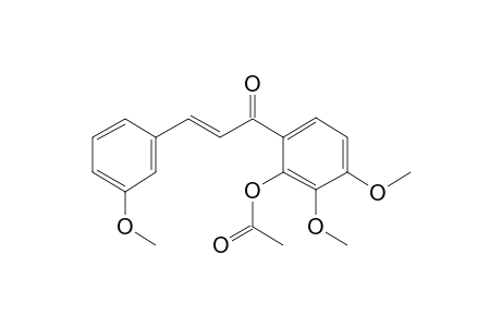 2'-(Acetyl)oxy-3,3',4'-trimethoxychalcone