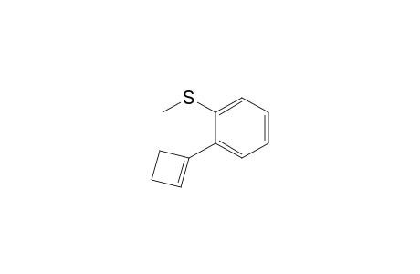 2-(1-Cyclobutenyl)thioanisole