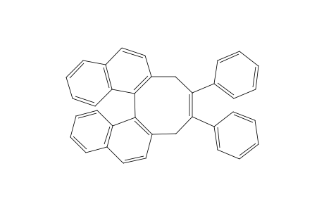 3,4-Diphenyl ,3,6-Dihydro-cycloocta[1,2-a:7,8-a']dinaphthalene