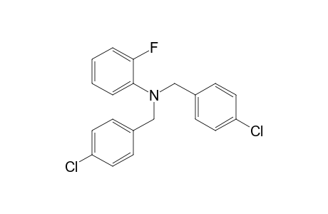 N,N-Bis(4-chlorobenzyl)-2-fluoroaniline