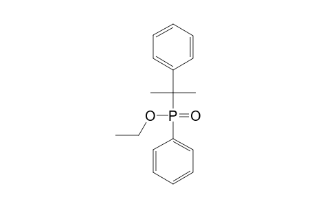 (1-METHYL-1-PHENYLETHYL)-(PHENYL)-PHOSPHINIC-ACID-ETHYLESTER