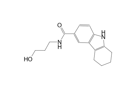 N-(3-hydroxypropyl)-2,3,4,9-tetrahydro-1H-carbazole-6-carboxamide