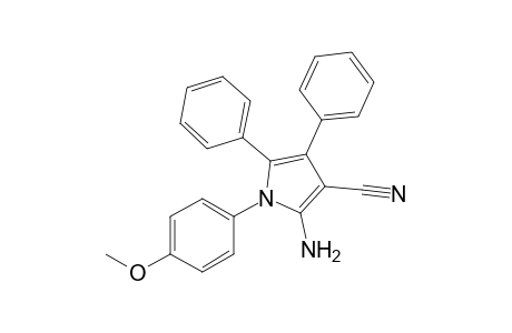 2-Amino-1-(4-methoxyphenyl)-4,5-diphenyl-1H-pyrrole-3-carbonitrile