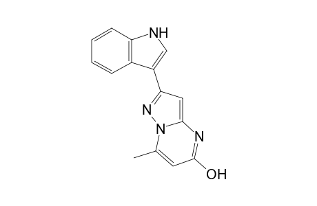 2-(1H-Indol-3-yl)-7-methylpyrazolo[1,5-a]pyrimidin-5-ol