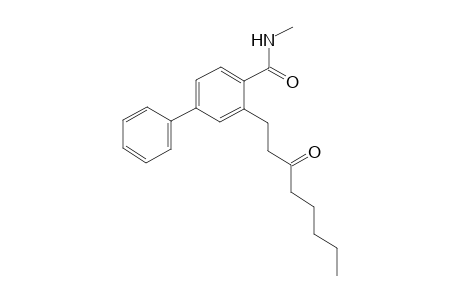N-Methyl-3-(3-oxooct-1-yl)- [1,1'-biphenyl]-4-carboxamide