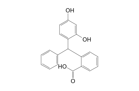 alpha-(2,4-DIHYDROXYPHENYL)-alpha-PHENYL-o-TOLUIC ACID
