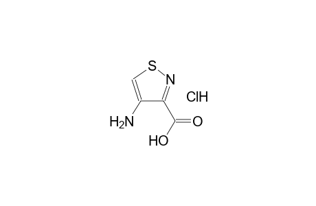 3-isothiazolecarboxylic acid, 4-amino-, monohydrochloride