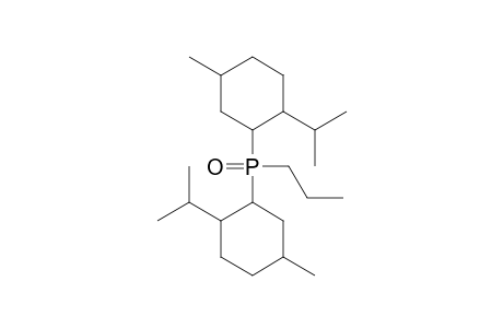 Phosphine oxide, bis[methyl(1-methylethyl)cyclohexyl]propyl-