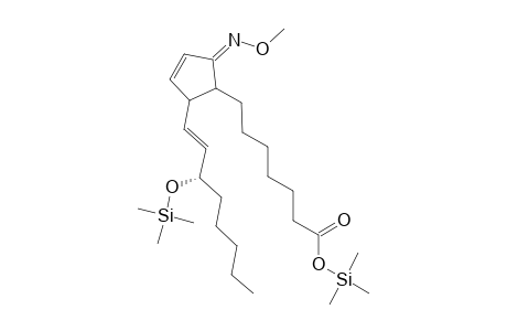 Prostaglandin B1 methyloxime TMS ester TMS ether
