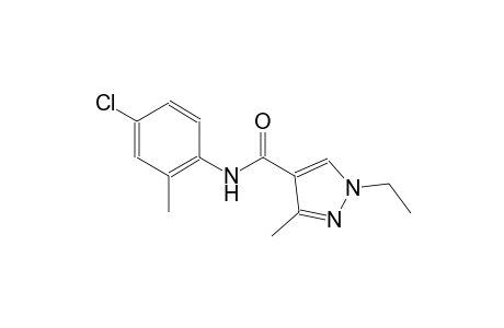 N-(4-chloro-2-methylphenyl)-1-ethyl-3-methyl-1H-pyrazole-4-carboxamide