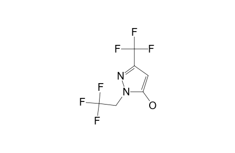 1-(2,2,2-TRIFLUOROETHYL)-3-(TRIFLUOROMETHYL)-1H-PYRAZOL-5-OL