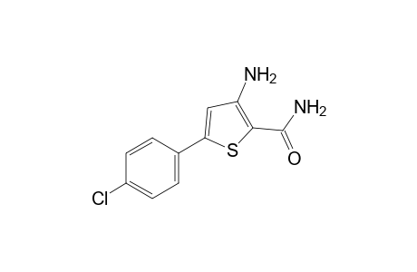 3-amino-5-(p-chlorophenyl)-2-thiophenecarboxamide