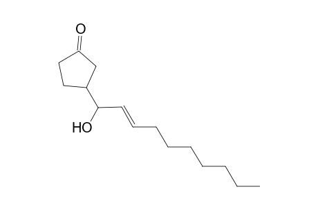 (E)-3-(1-Hydroxydec-2-enyl)cyclopentanone