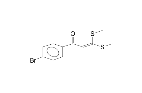 1-(4-bromophenyl)-3,3-bis(methylsulfanyl)prop-2-en-1-one