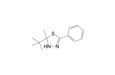2-tert-Butyl-2-methyl-5-phenyl-3H-1,3,4-thiadiazole