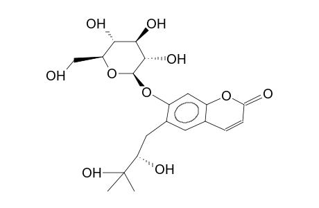 (R)-PEUCEDANOL-7-O-BETA-D-GLUCOPYRANOSIDE