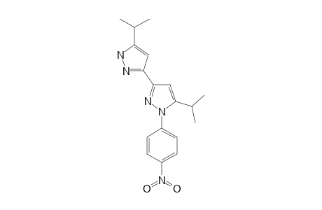 1-(4-NITROPHENYL)-5,5'-DIISOPROPYL-3,3'-BIPYRAZOLE