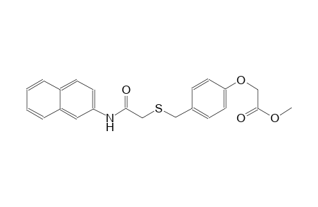 acetic acid, [4-[[[2-(2-naphthalenylamino)-2-oxoethyl]thio]methyl]phenoxy]-, methyl ester