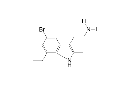 2-(5-Bromo-7-ethyl-2-methyl-1H-indol-3-yl)ethylamine