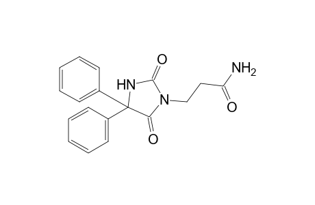 2,5-dioxo-4,4-diphenyl-1-imidazolinepropionamide