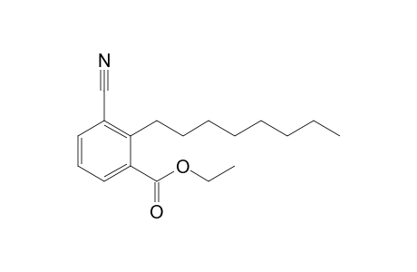 3-Cyano-2-octylbenzoic Acid Ethyl Ester