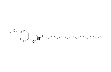 Silane, dimethyl(4-methoxyphenoxy)dodecyloxy-