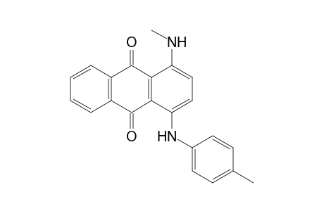 1-Methylamino-4-p-toluidino-anthrachinon