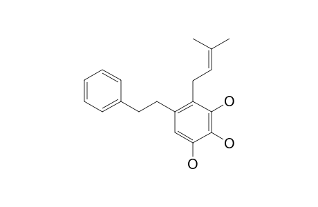 PERROTTETIN-A;3,4,5-TRIHYDROXY-2-(3-METHYL-2-BUTENYL)-BIBENZYL