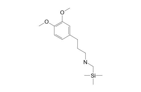 3-(3,4-dimethoxyphenyl)propyl-(trimethylsilylmethyl)amine