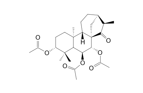 3-ALPHA,6-BETA,7-ALPHA-TRIACETOXY-15-OXO-ENT-(16S)-KAURANE