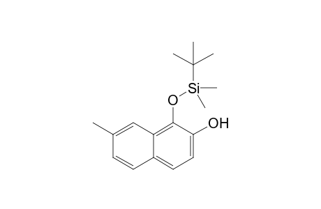 1-(tert-Butyl-dimethyl-silanyloxy)-7-methyl-naphthalen-2-ol
