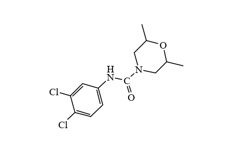 3',4'-dichloro-2,6-dimethyl-4-morpholinecarboxanilide