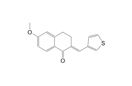 (2E)-6-methoxy-2-(3-thienylmethylene)-3,4-dihydro-1(2H)-naphthalenone