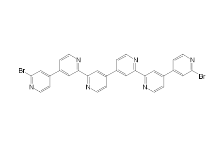 2-Bromanyl-4-[2-[4-[2-[4-(2-bromanylpyridin-4-yl)pyridin-2-yl]pyridin-4-yl]pyridin-2-yl]pyridin-4-yl]pyridine