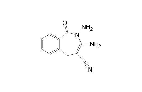 2,3-Diamino-1-oxo-1,2-dihydro-5H-(2)-benzazepin-4-carbonitrile