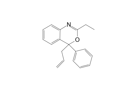 2-Ethyl-4-phenyl-4-prop-2-enyl-3,1-benzoxazine