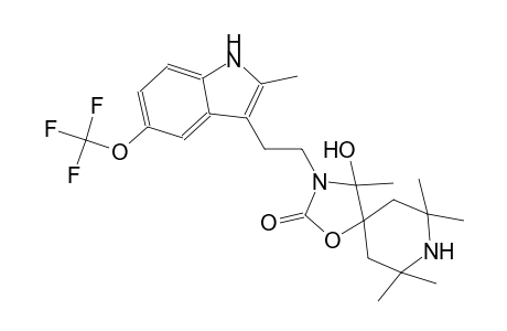 1-Hydroxy-1,7,7,9,9-pentamethyl-2-[2-[2-methyl-5-(trifluoromethoxy)-1H-indol-3-yl]ethyl]-4-oxa-2,8-diazaspiro[4.5]decan-3-one