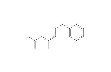 (Z)-(4,6-dimethylhepta-3,6-dien-1-yl)benzene