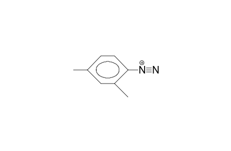 2,4-Dimethyl-benzenediazonium cation