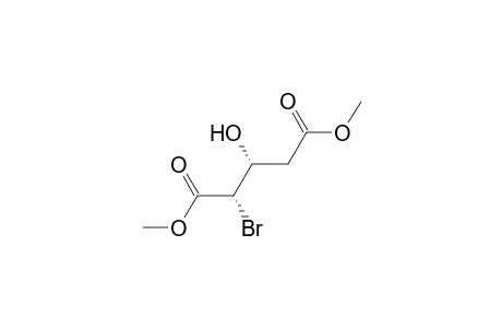 threo-Dimethyl 2-bromo-3-hydroxyglutarate
