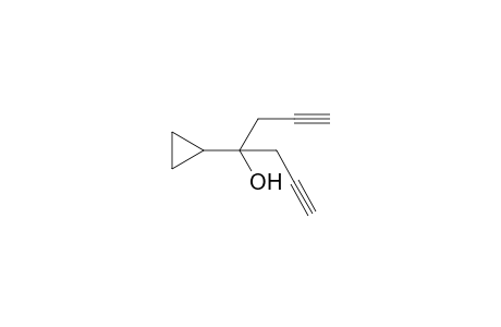 4-Cyclopropylhepta-1,6-diyn-4-ol