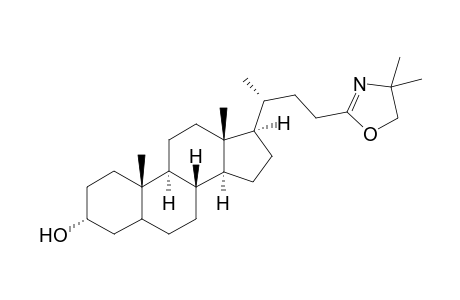 2'-(3.alpha.-Hydroxy-24-norcholan-23-yl)-4',4'-dimethyl-4',5'-dihydrooxazole
