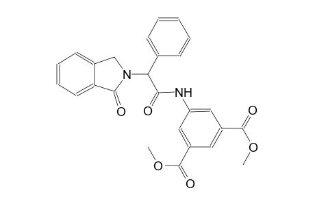 1,3-benzenedicarboxylic acid, 5-[[(1,3-dihydro-1-oxo-2H-isoindol-2-yl)phenylacetyl]amino]-, dimethyl ester