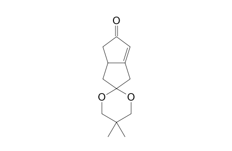 5,5-dimethylspiro[1,3-dioxane-2,5'-1,4,6,6a-tetrahydropentalene]-2'-one