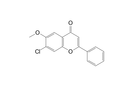 7-chloro-6-methoxyflavone
