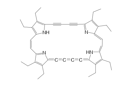 2,3,10,11,16,17,24,25-Octaethyl-5,6,7,8,19,20,21,22-octadehydro[26]porphyrin(2.4.2.4)