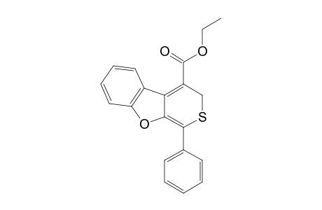 Ethyl 8-phenyl-6H-benzofuro[2,3-c]]thiopyran-5-carboxylate